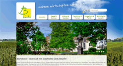Desktop Screenshot of burscheid.de